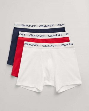 Gant 3-Pack Boxer Briefs Men's Trunks Multicolor | CJNGA-6943