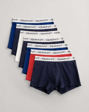 Gant 7-Pack Men's Trunks Multicolor | SPITL-9351