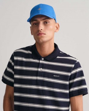 Gant Shield High Men's Caps Day Blue | HMREN-3402