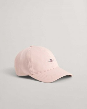 Gant Shield Men's Caps Faded Pink | TUCWI-4150