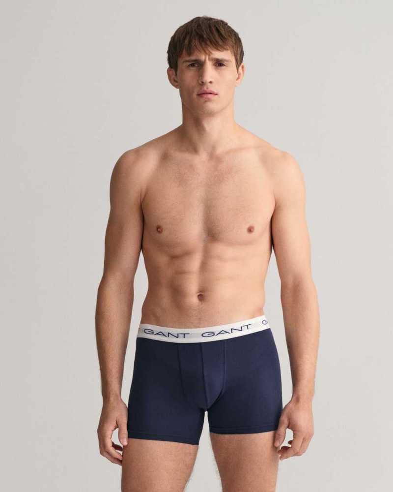 Gant 3-Pack Boxer Briefs Men's Trunks Multicolor | CJNGA-6943