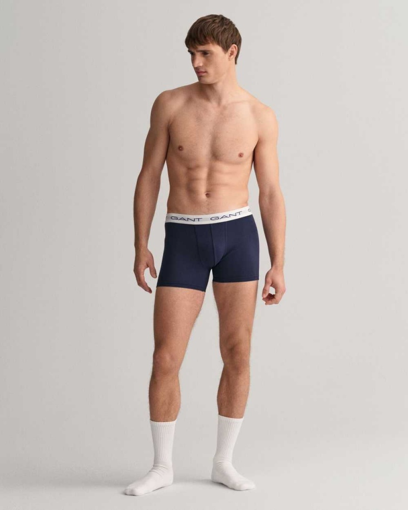 Gant 3-Pack Boxer Briefs Men's Trunks Multicolor | CJNGA-6943