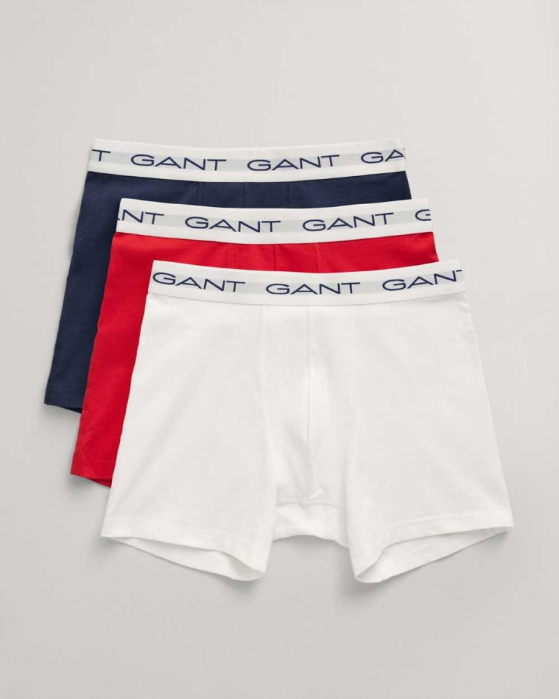 Gant 3-Pack Boxer Briefs Men\'s Trunks Multicolor | CJNGA-6943