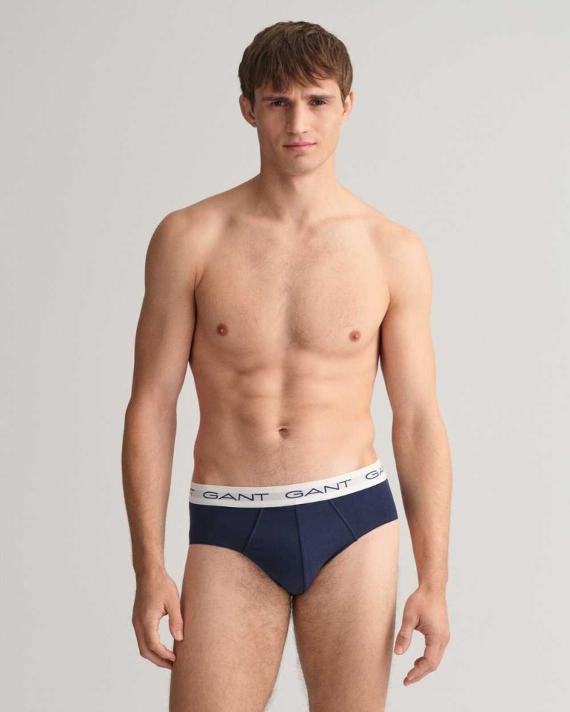 Gant 3-Pack Briefs Men's Trunks Multicolor | VMNUG-1938