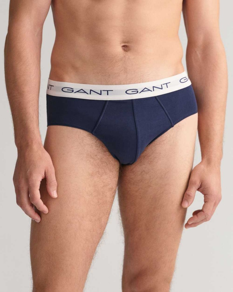 Gant 3-Pack Briefs Men's Trunks Multicolor | VMNUG-1938