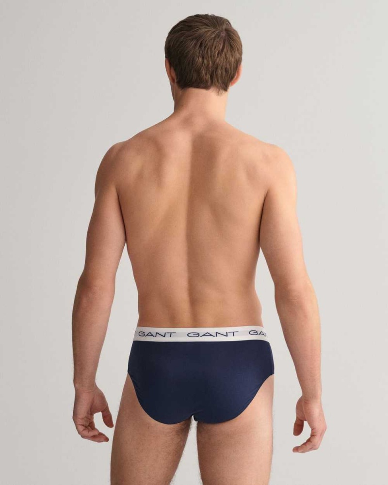 Gant 3-Pack Briefs Men's Trunks Multicolor | VMNUG-1938