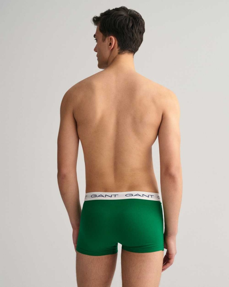 Gant 3-Pack Men's Trunks Lavish Green | ADUSN-0935