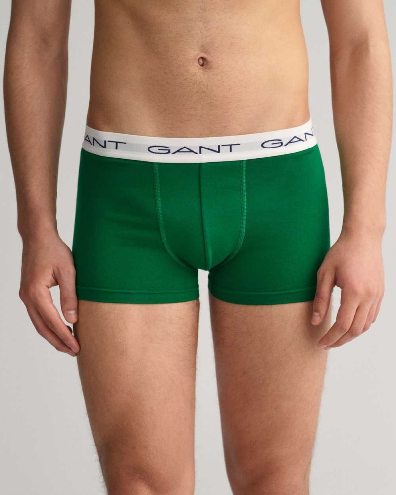 Gant 3-Pack Men's Trunks Lavish Green | ADUSN-0935