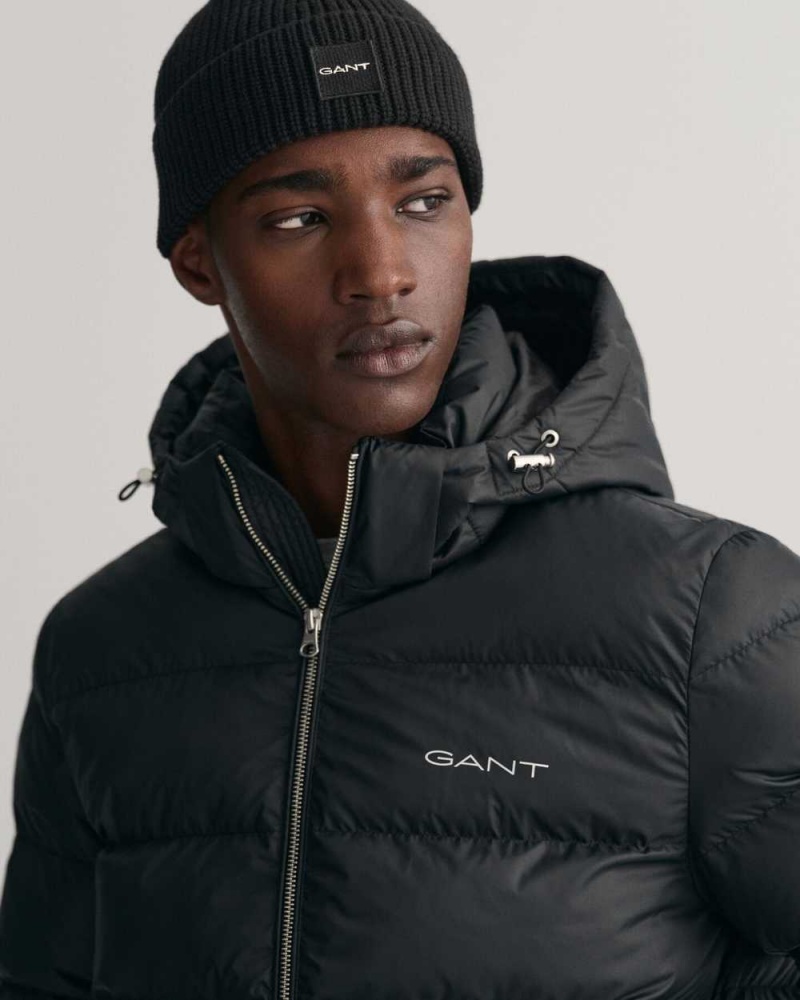 Gant Active Cloud Men's Jackets Black | QRISM-7941