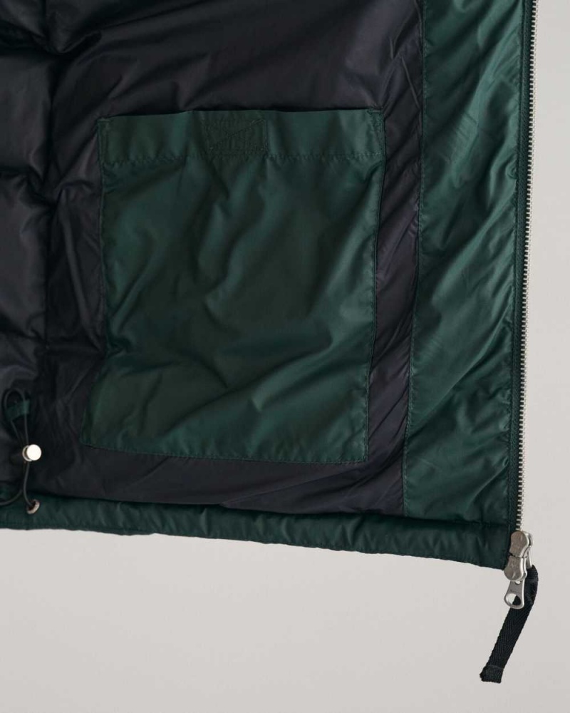 Gant Active Cloud Men's Jackets Tartan Green | CHLSA-8973