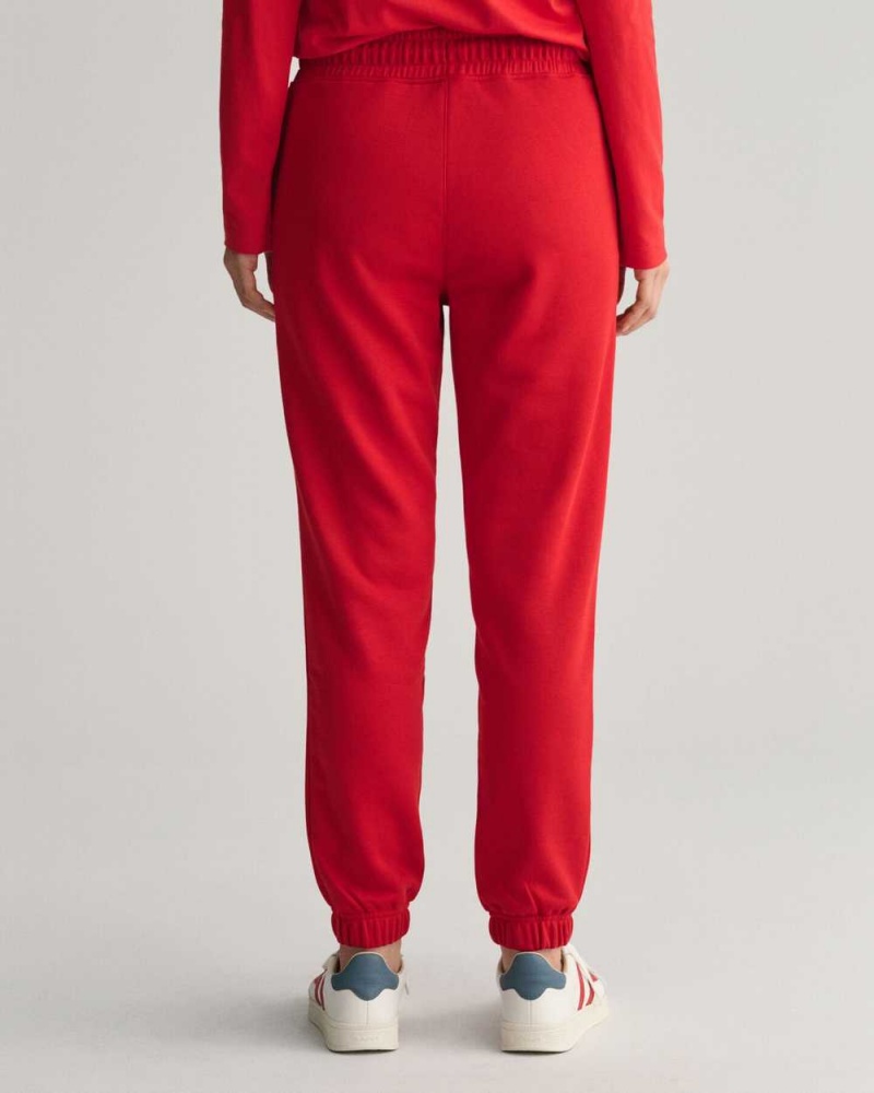 Gant G Women's Sweatpants Ruby Red | GOQFL-6429