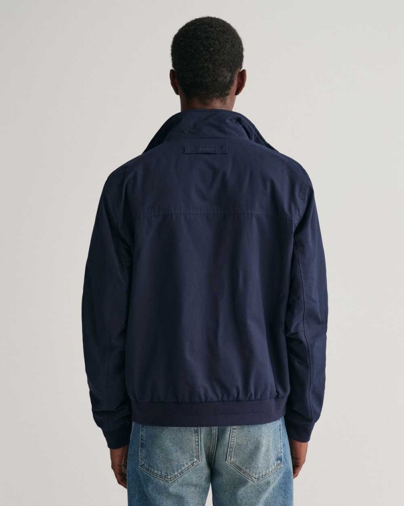 Gant Hampshire Men's Jackets Evening Blue | GMCAX-0329