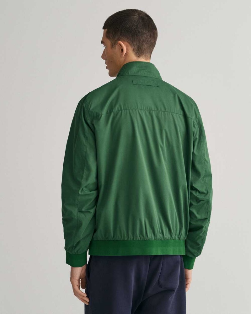 Gant Lightweight Hampshire Men's Jackets Forest Green | GHLKE-4986