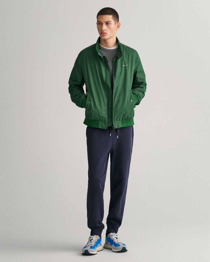 Gant Lightweight Hampshire Men's Jackets Forest Green | GHLKE-4986