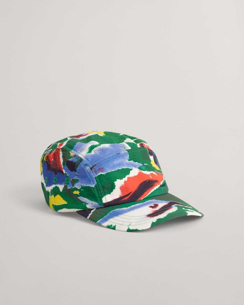 Gant Printed Men's Caps Multicolor | JCTHU-7938