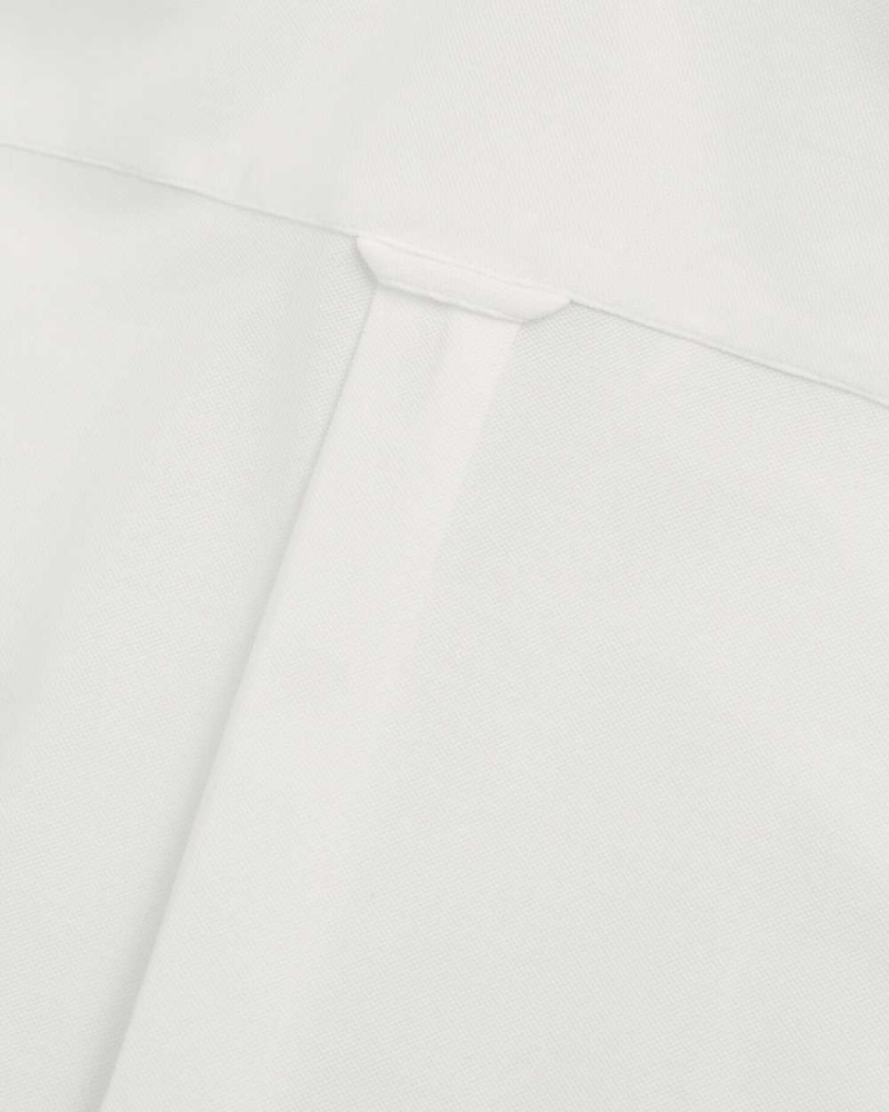 Gant Regular Fit Jersey Piqué Men's Shirts White | LIGJQ-9120