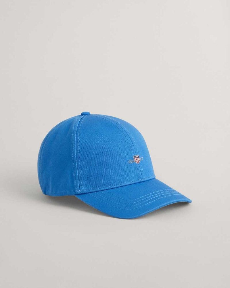 Gant Shield High Men's Caps Day Blue | HMREN-3402