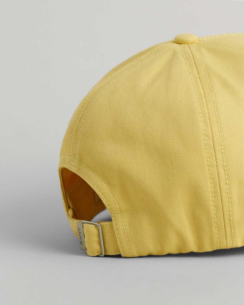 Gant Shield High Men's Caps Light Mustard Yellow | YBVNR-7605