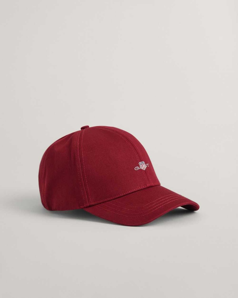 Gant Shield High Men's Caps Plumped Red | KHEXY-5376