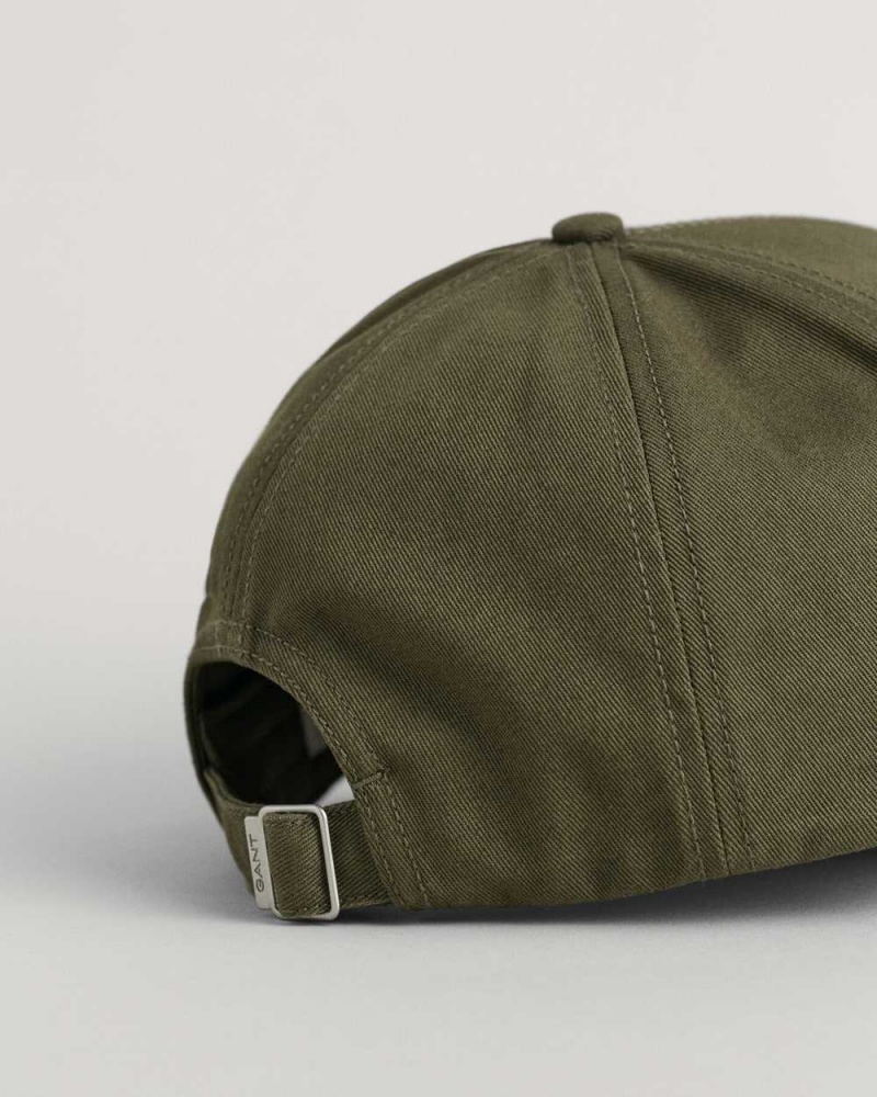 Gant Shield High Men's Caps Racing Green | JMHLW-5192