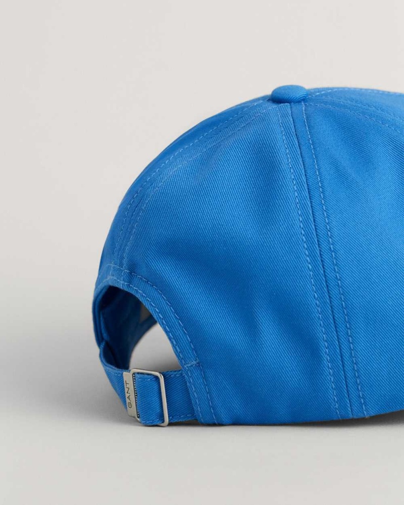 Gant Shield Men's Caps Day Blue | SVRKF-4183