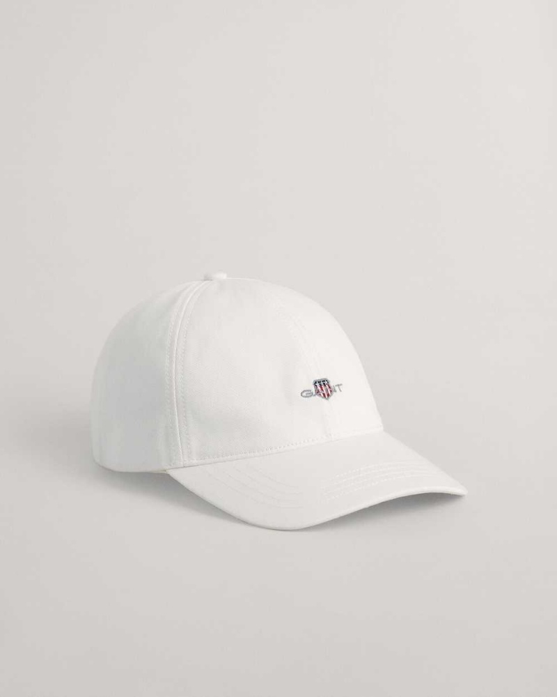 Gant Shield Men's Caps White | LDFIG-1874