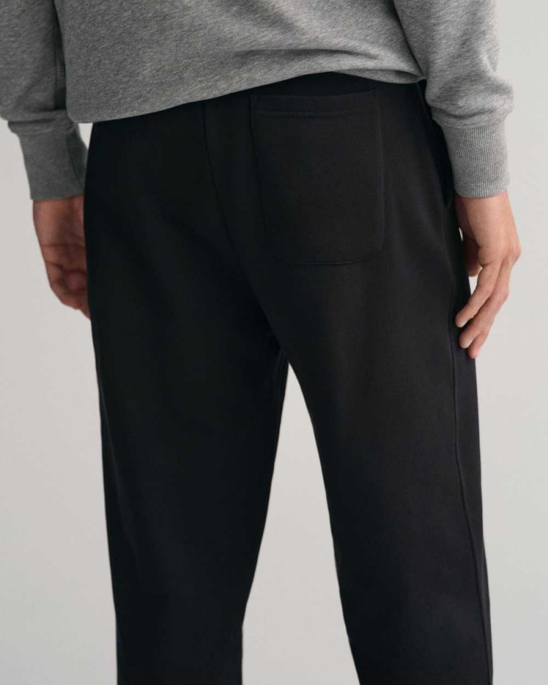 Gant Shield Men's Sweatpants Black | GEFRI-6182