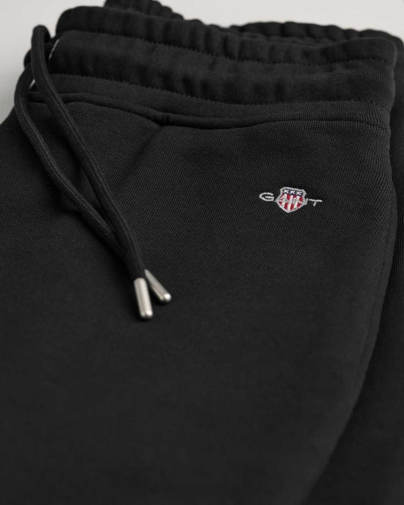 Gant Shield Women's Sweatpants Black | DOPJG-5418