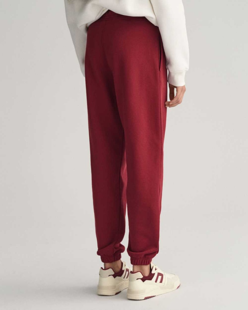 Gant Shield Women's Sweatpants Plumped Red | ZBTHD-1603