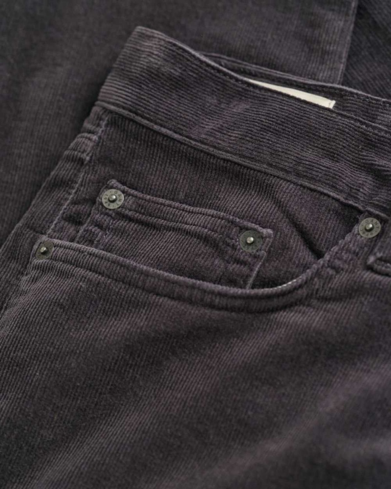 Gant Slim Fit Corduroy Men's Jeans Dark Gray | AJEYG-8032