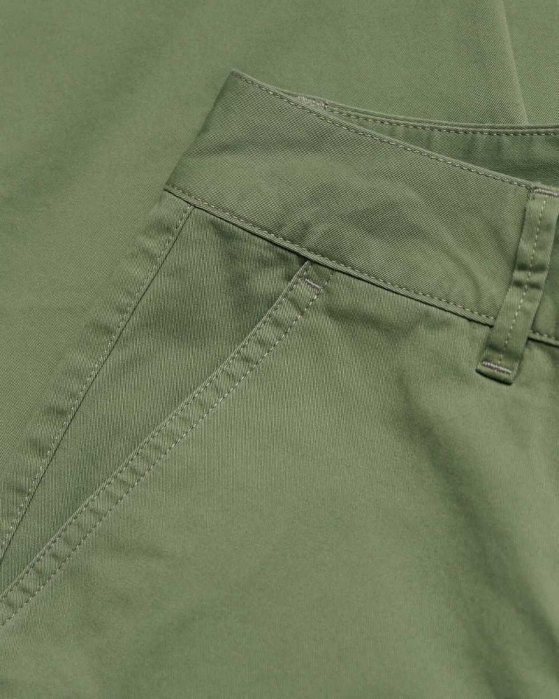 Gant Slim Fit Women's Chino Pants Oil Green | XFLSM-4821