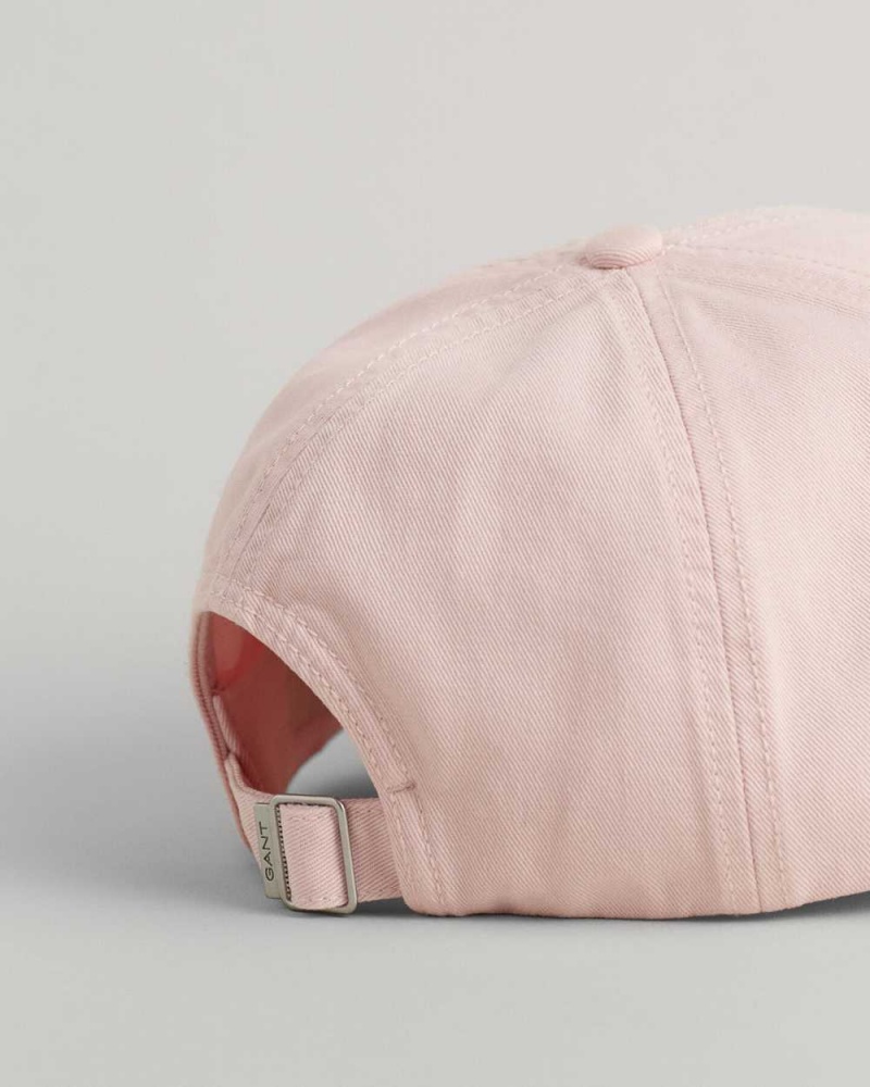 Gant Tonal Shield Men's Caps Faded Pink | SMIJP-0372