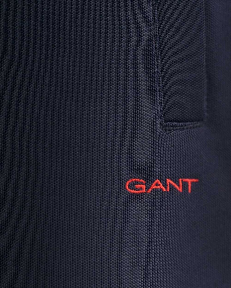 Gant Track Men's Sweatpants Evening Blue | JIVEH-5374