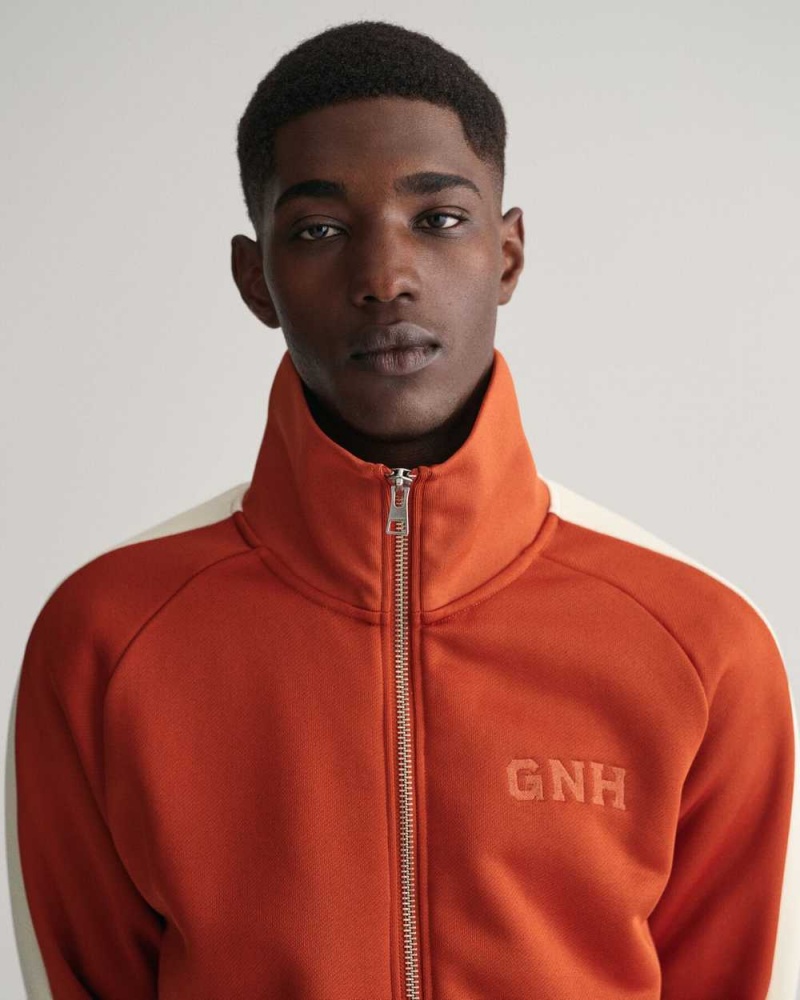 Gant Tracksuit Men's Track Jackets Clear Red | CPFDN-7638