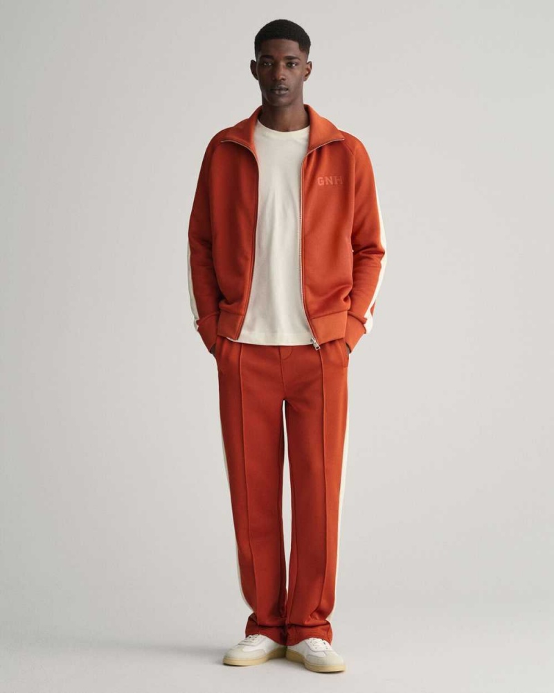 Gant Tracksuit Men's Track Jackets Clear Red | CPFDN-7638