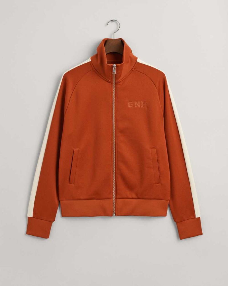 Gant Tracksuit Men's Track Jackets Clear Red | CPFDN-7638