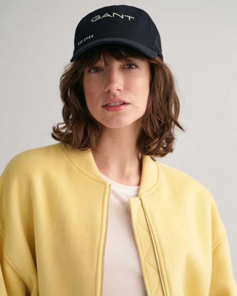 Gant Wool Bomber Women's Jackets Dusty Light Yellow | KQXYG-6702